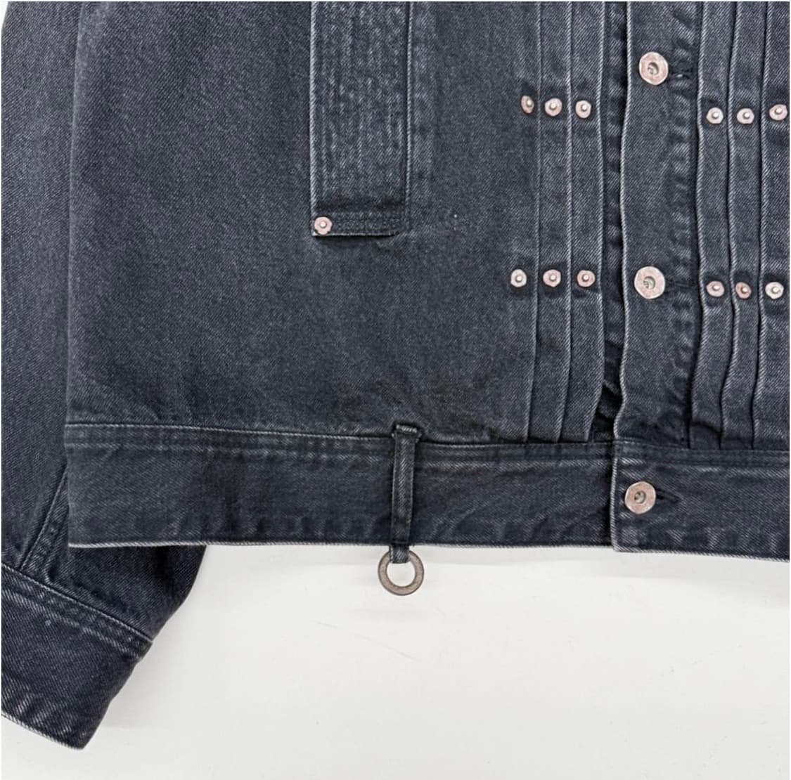 소시오츠키 링 흑청 데님 자켓 상품이미지4