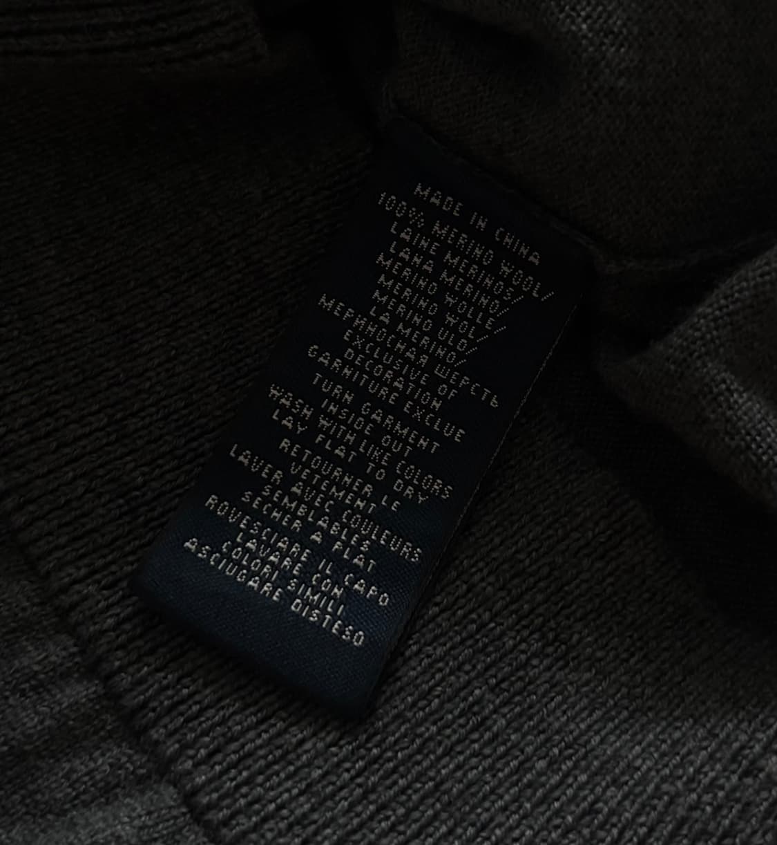 Polo 폴로랄프로렌 그레이 V넥 니트 상품이미지5