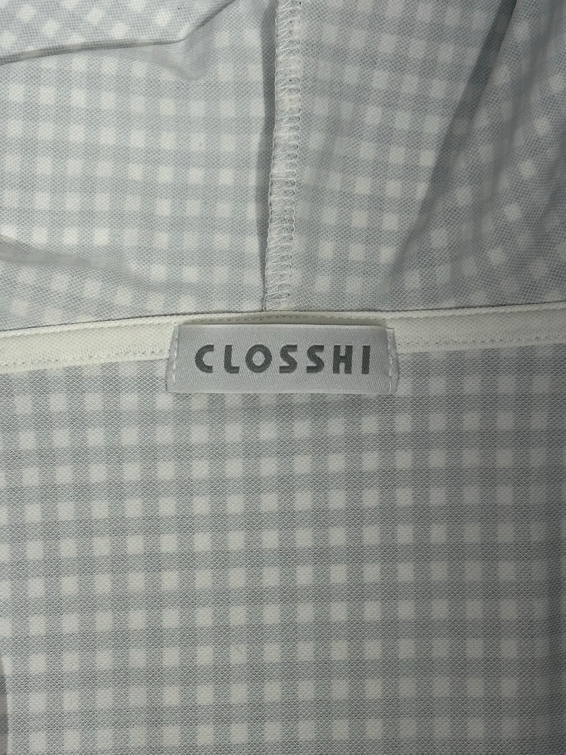 일본 빈티지 CLOSSHI 블랙 후드 바람막이 와투케 y2K 자켓 M 상품이미지6