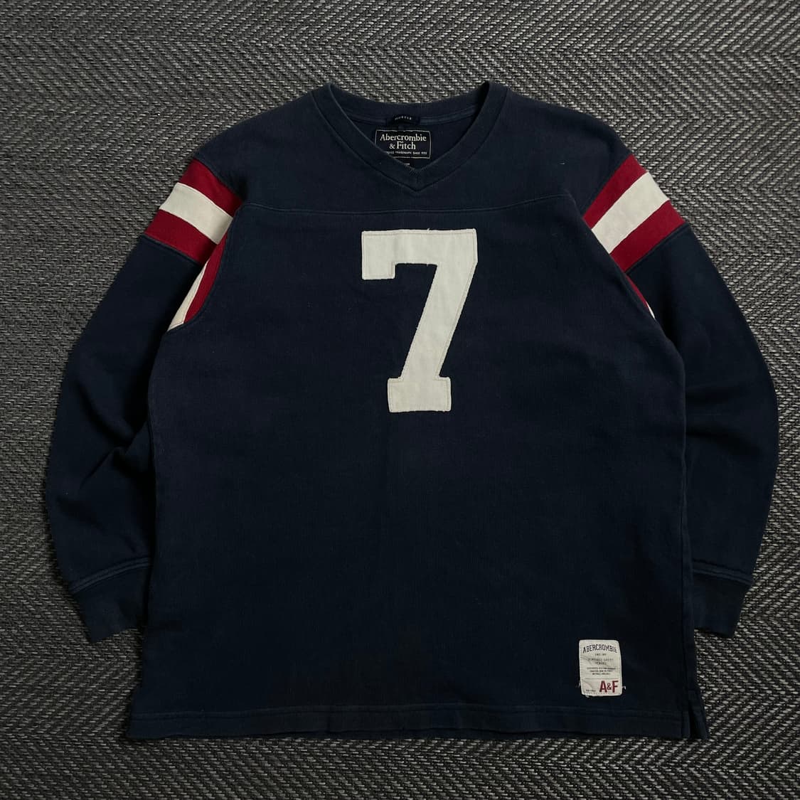 아베크롬비 앤 피치 넘버로고 럭비 긴팔 티셔츠y 3995 상품이미지2
