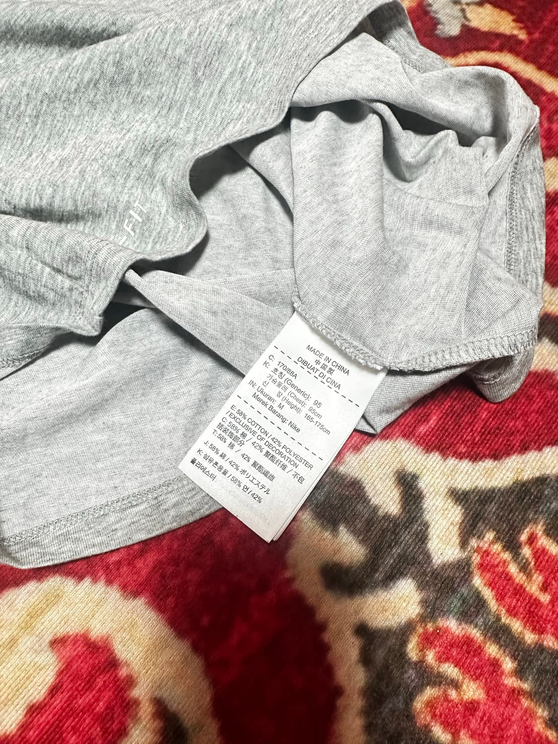 나이키 드라이핏 스우시 반팔 티셔츠  상품이미지4