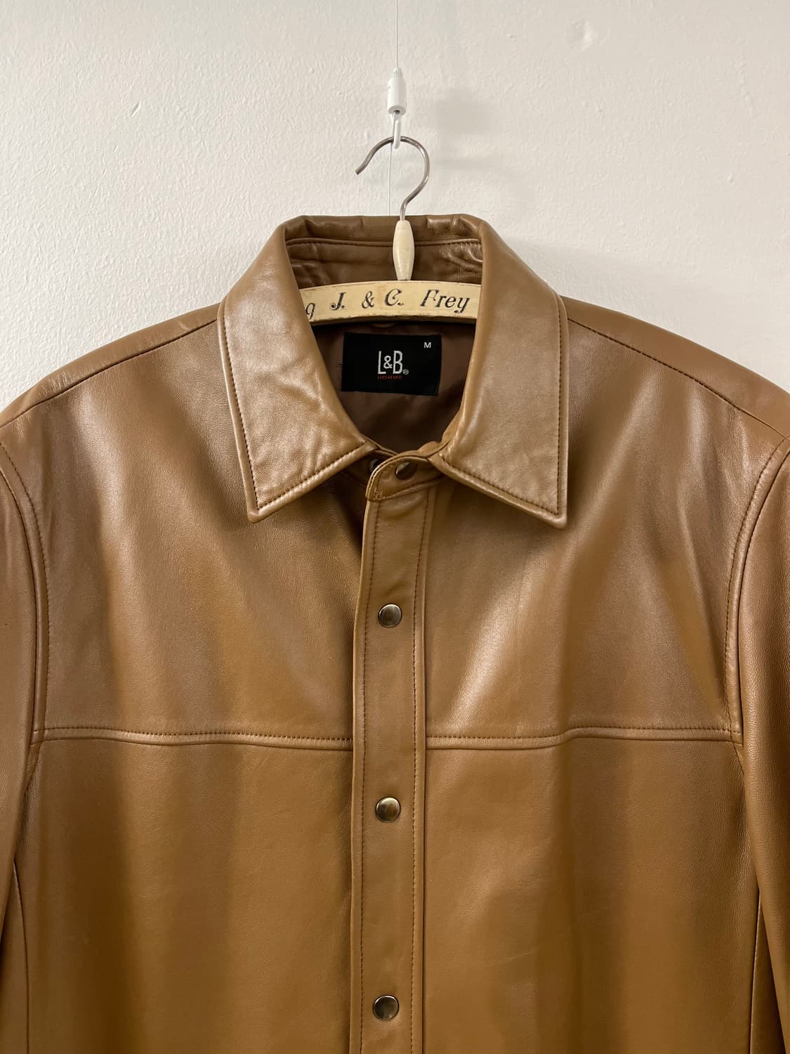 L&B Homme 쉽스킨 레더 자켓 양가죽 상품이미지4