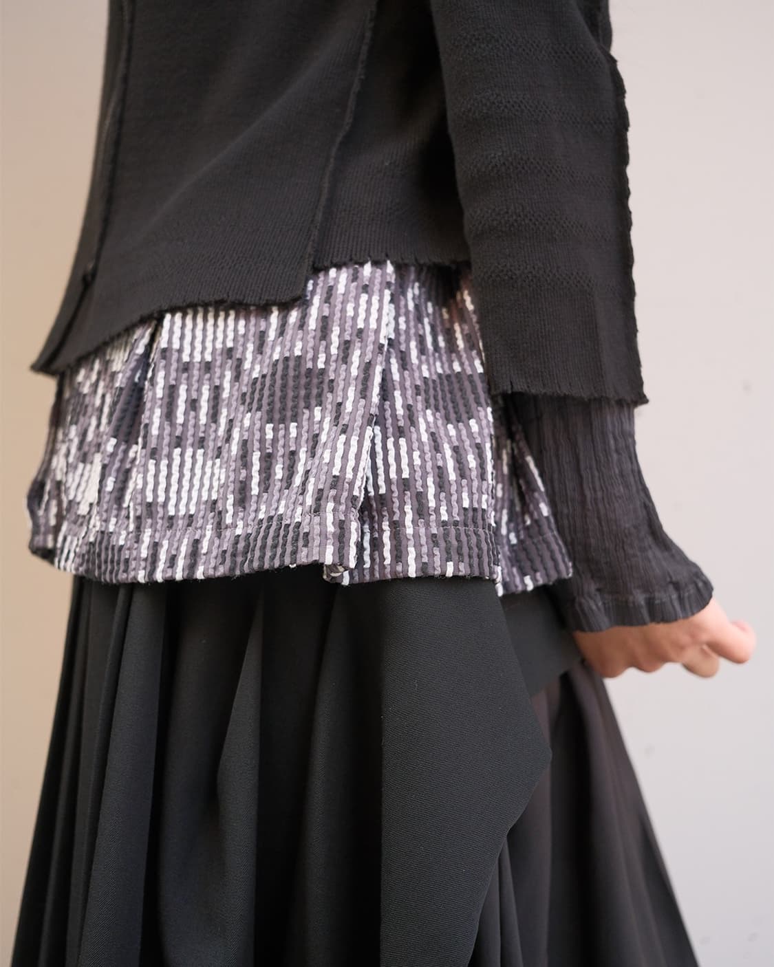 Dot flare top 상품이미지4