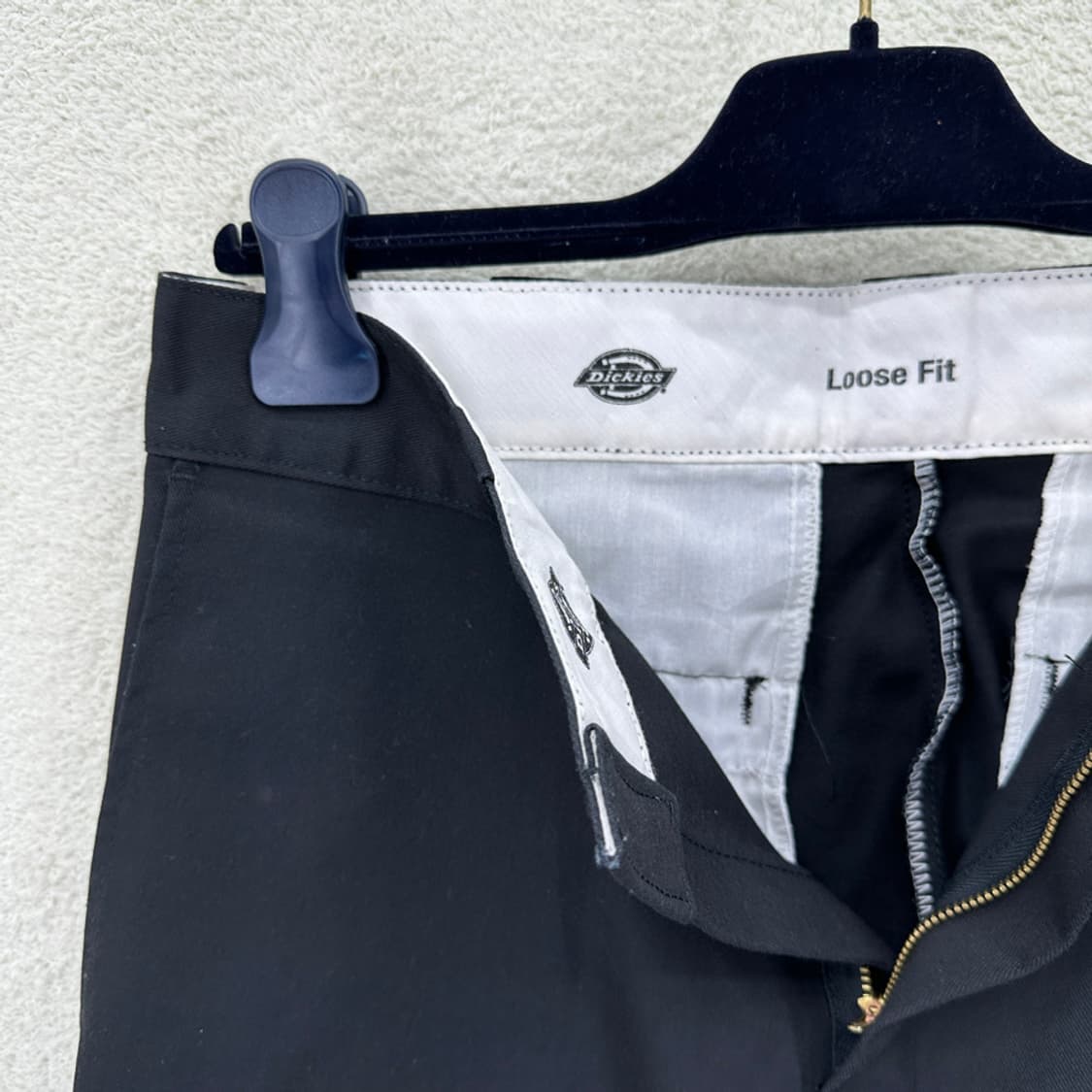 디키즈 85283 더블니 루즈핏 워크팬츠 블랙 상품이미지3