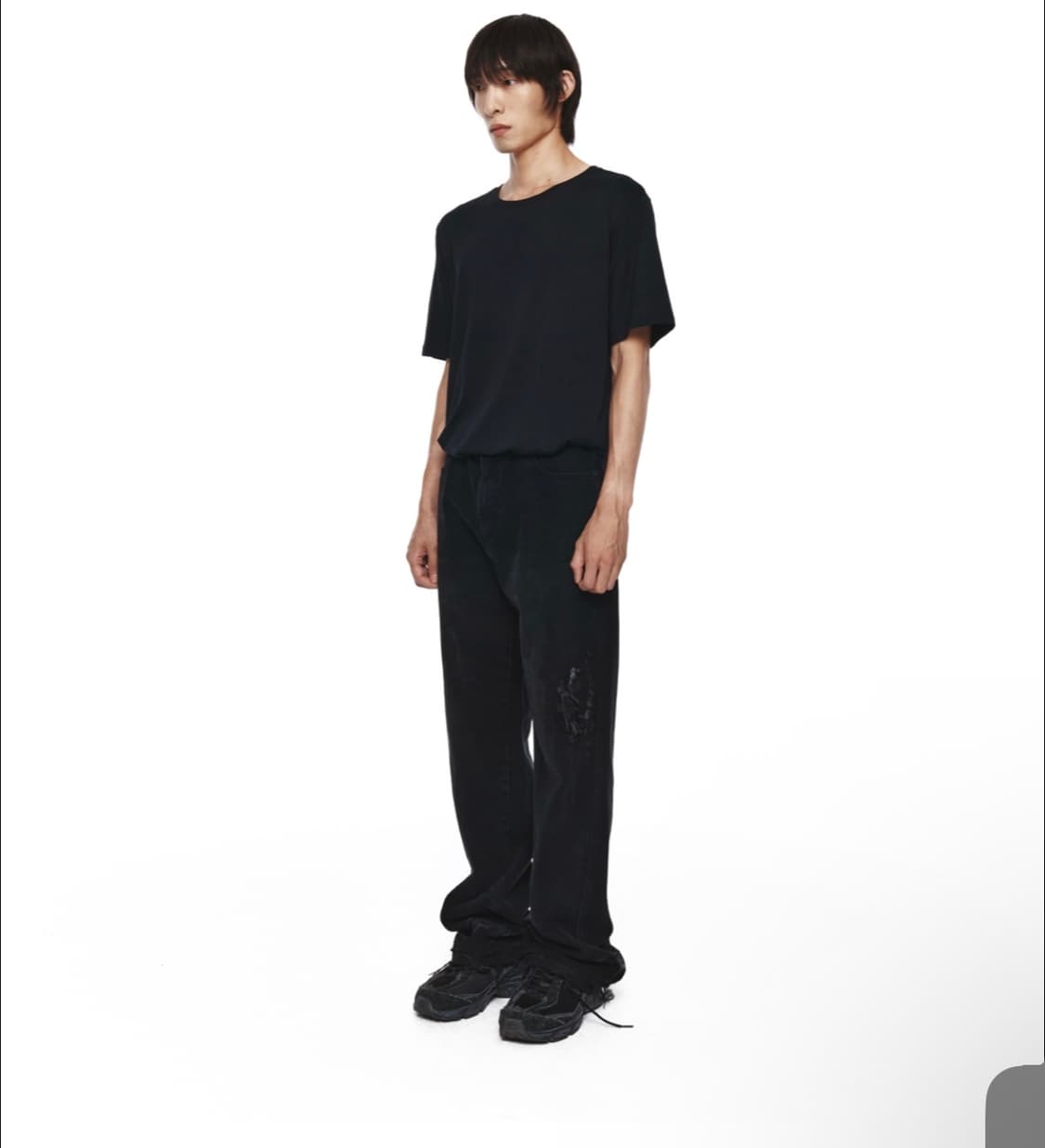 [xl] ep08 데님진 블랙 상품이미지1