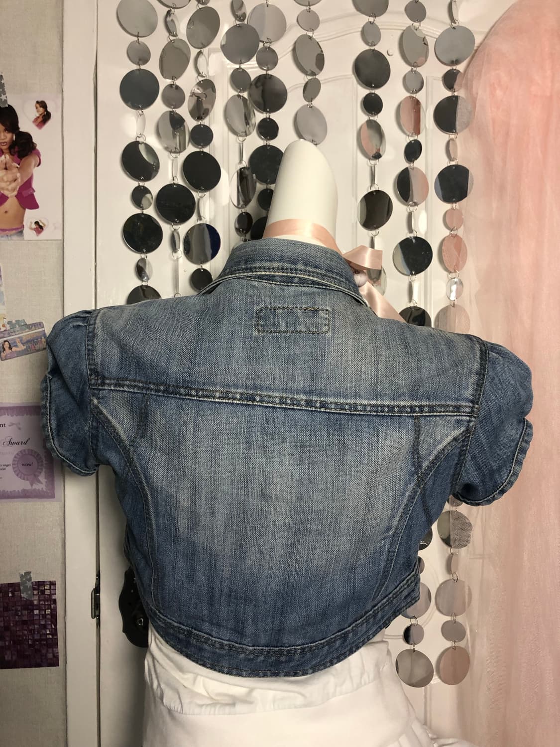 denim cutie crop jacket 상품이미지2