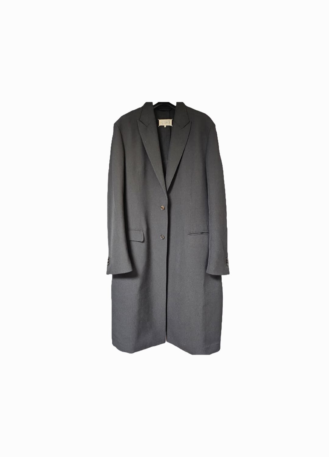 메종마르지엘라 코트 블랙 상품이미지1