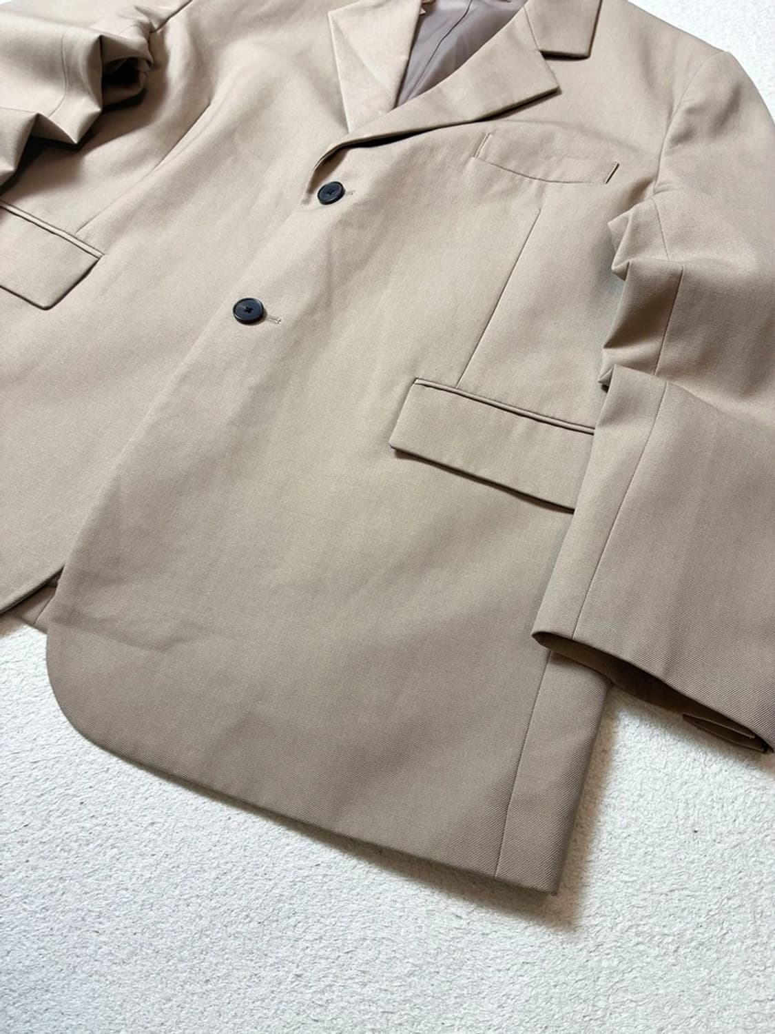 인사일런스 INSILENCE 미니멀 울 블레이저 PN7508 상품이미지3