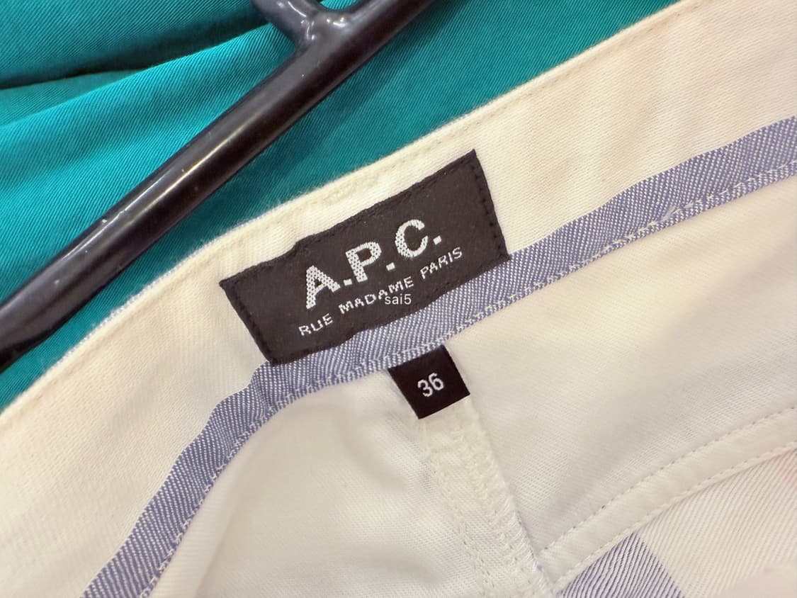 A.P.C 아페쎄 스트라이프 핫팬츠  상품이미지3