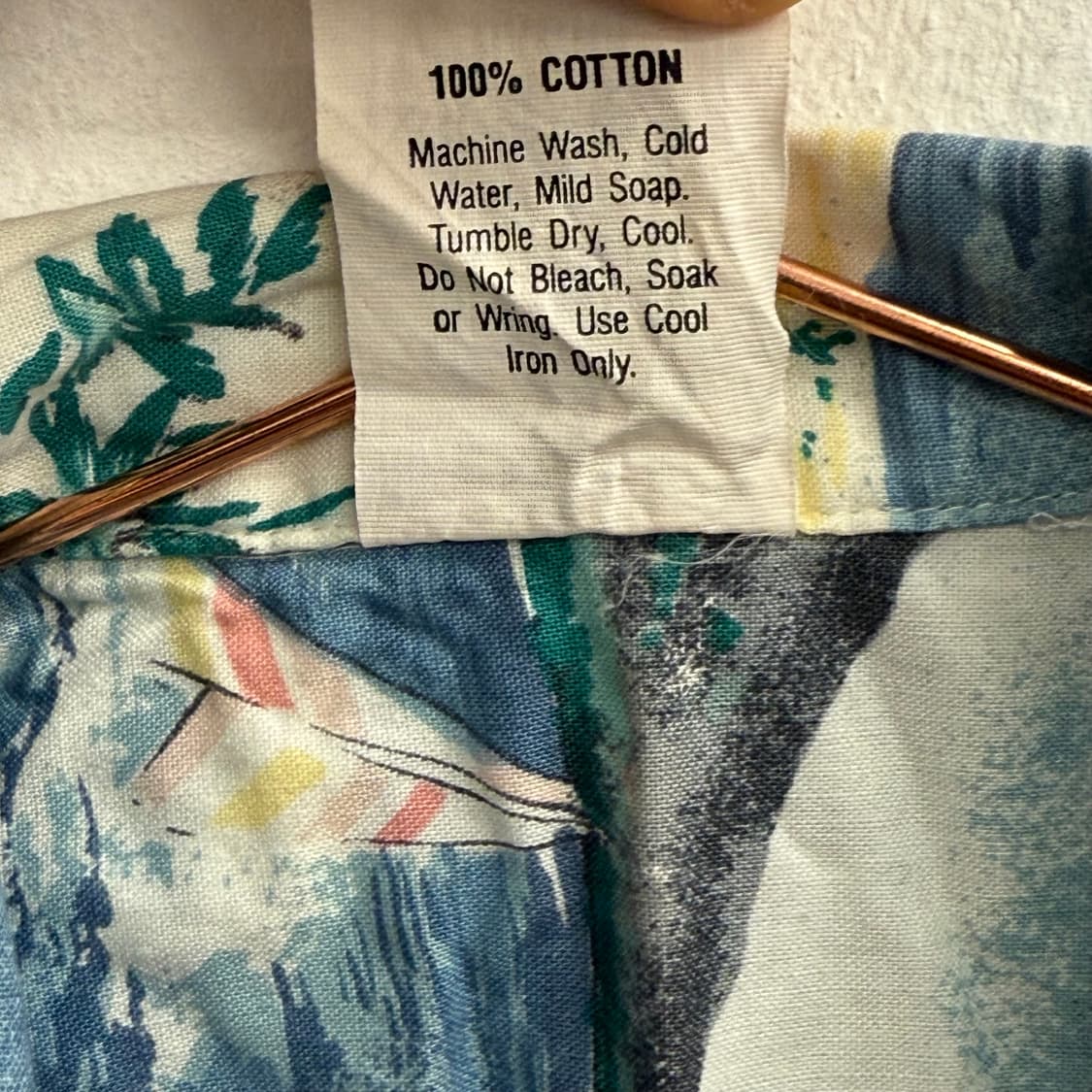 90S ROYAL CREATIONS 야자수 프린팅 하와이안 셔츠 (L) 상품이미지3