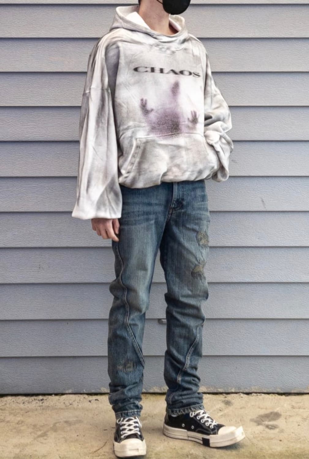 DNSR 디앤써 카오스 워싱 후드 상품이미지7