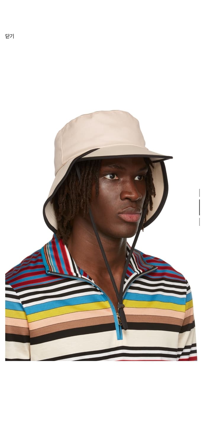 폴스미스 피셔맨 코튼 모자 오프화이트 상품이미지3