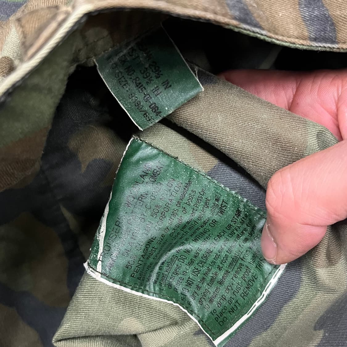 밀리터리 우드랜드 BDU 팬츠 (~35”) 상품이미지5