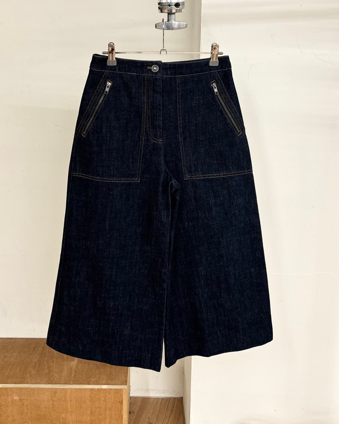 겐조 와이드 데님 버뮤다 팬츠 상품이미지1