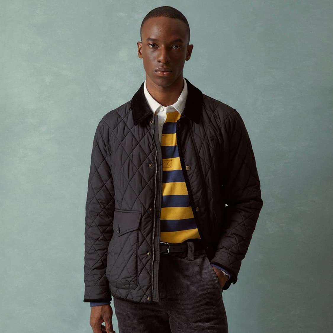 브룩스브라더스 퀼팅 점퍼 자켓 블랙 L 상품이미지2