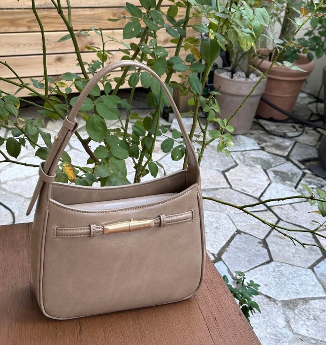 루에브르  Sac de Marcher 삭드마르셰 윈터베이지 상품이미지1