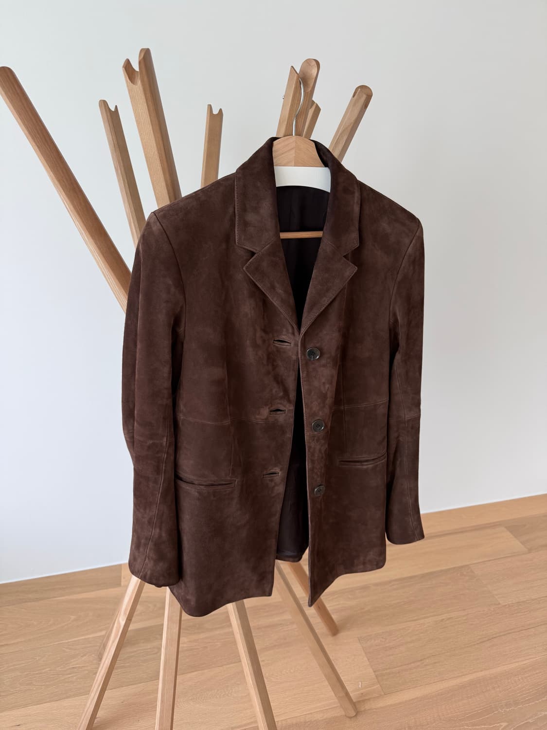 아르켓 스웨이드 자켓 브라운 32 상품이미지5