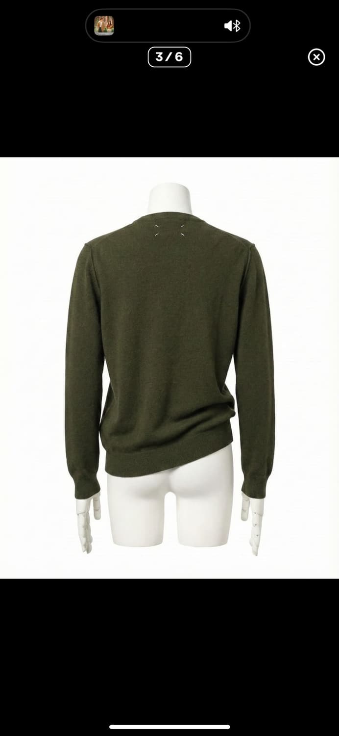 메종 마르지엘라 루즈넥 니트 상품이미지4