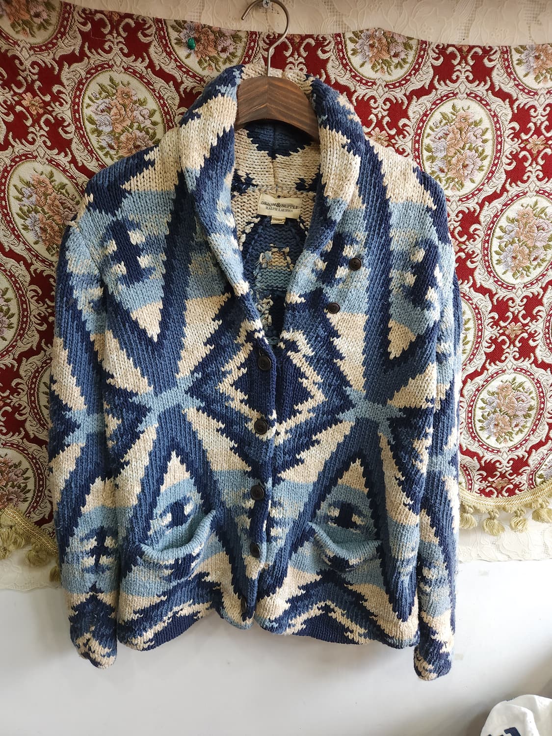 폴로 랄프로렌 데님엔 서플라이 나바호 가디건
 상품이미지7