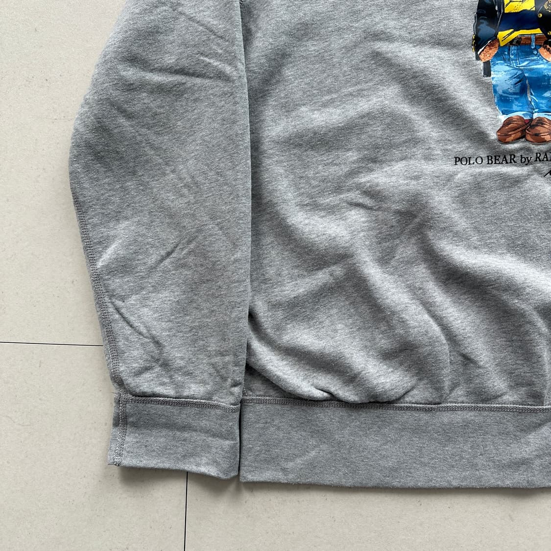 폴로 랄프로렌 폴로베어 맨투맨 XL (그레이) 상품이미지4