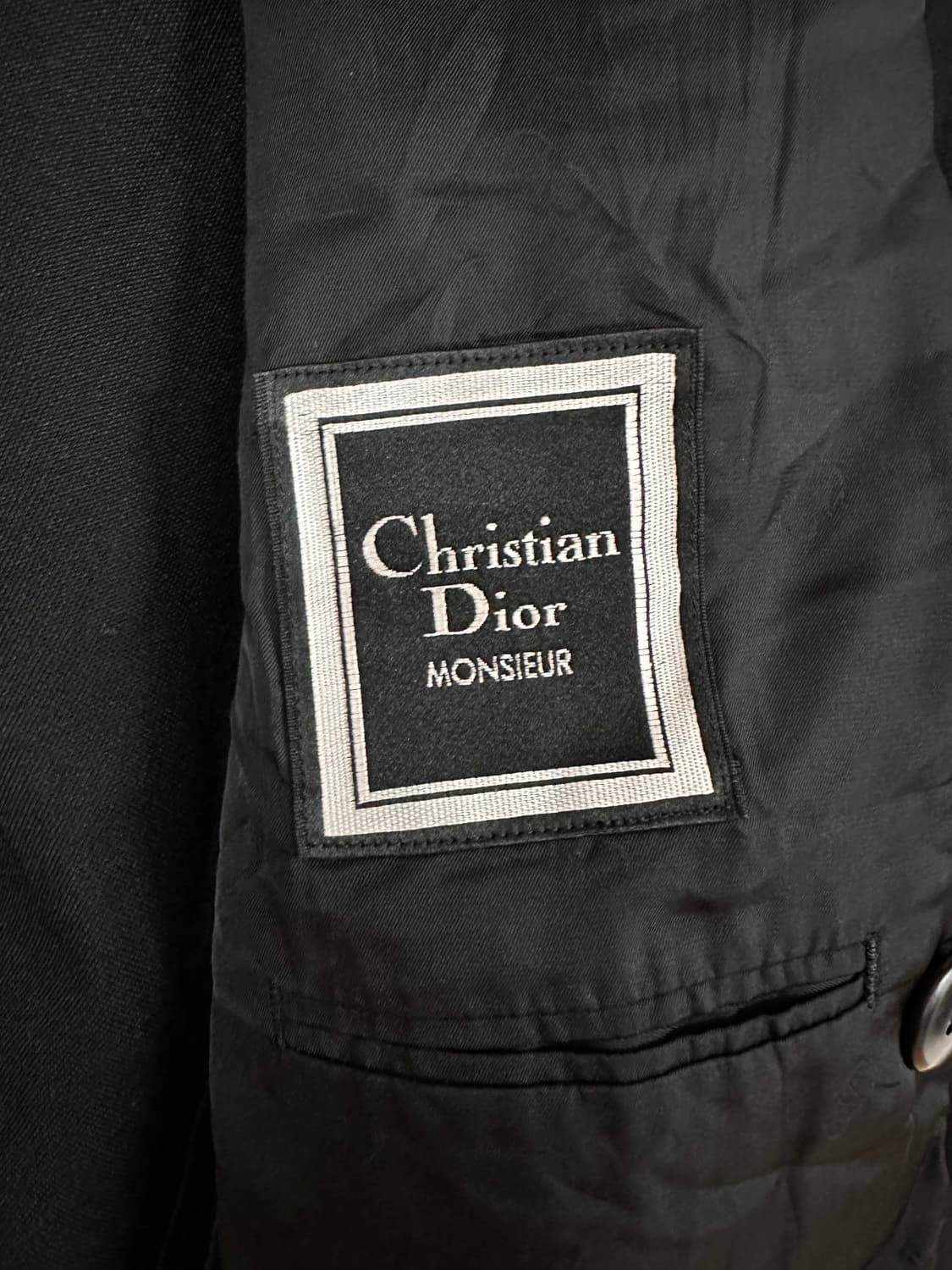 크리스찬 디올 블랙 더블 블레이저 상품이미지5