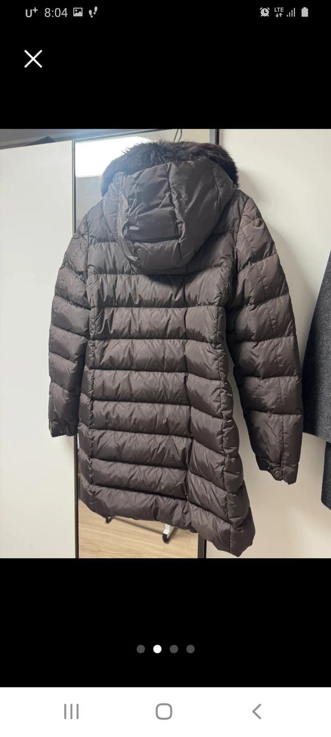 (정품)프라다 여성 롱패딩 브라운 42실용(66~66반) 상품이미지2