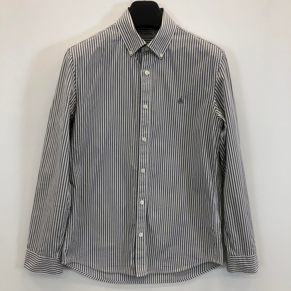 빈폴 자수로고 그레이 스트라이프셔츠 95 사이즈 상품이미지1