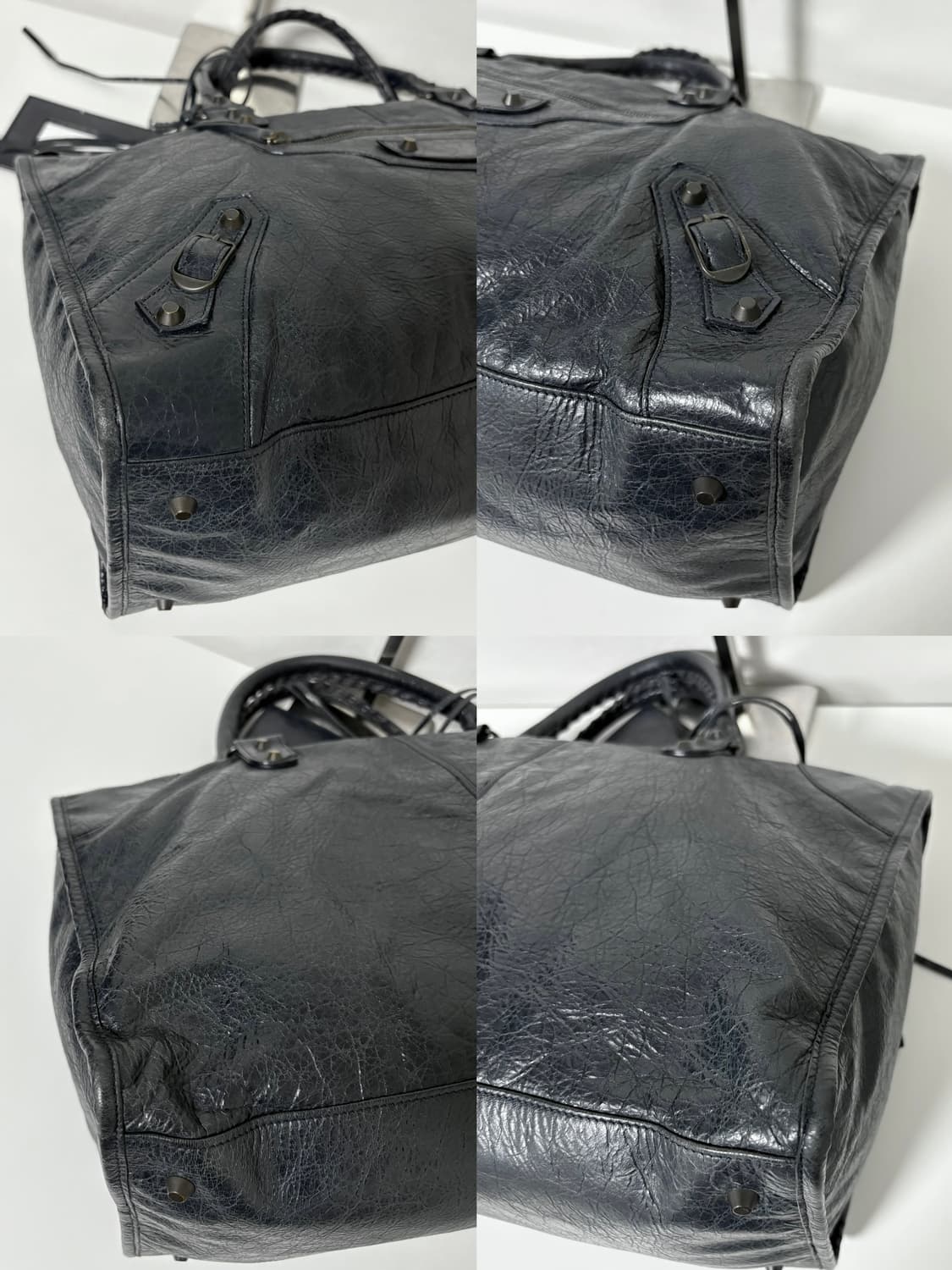 발렌시아가 워크 모터백 다크네이비 상품이미지9