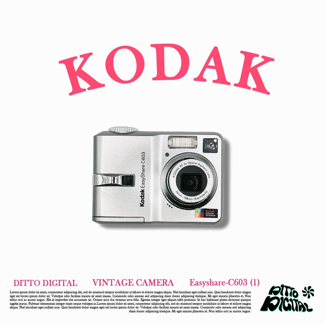 Kodak easyshare C603 디카 상품이미지1
