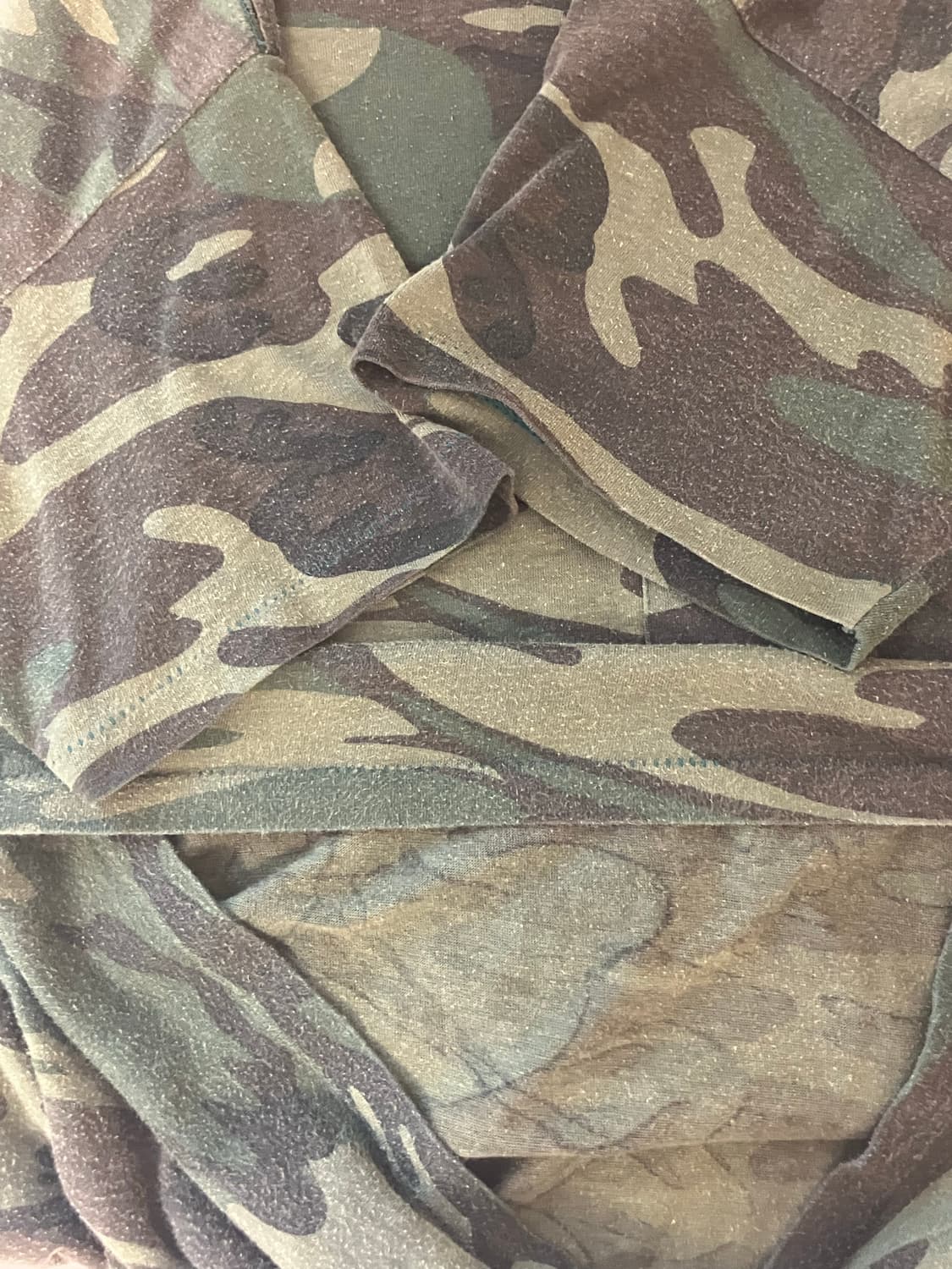 80s woodland camo pocket tee (USA) 상품이미지3