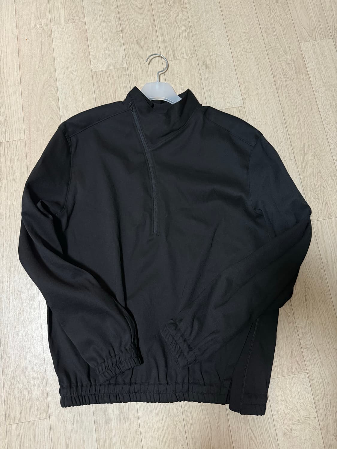 누마레 EE 커브드 하프집업 블랙 (M size) 상품이미지2