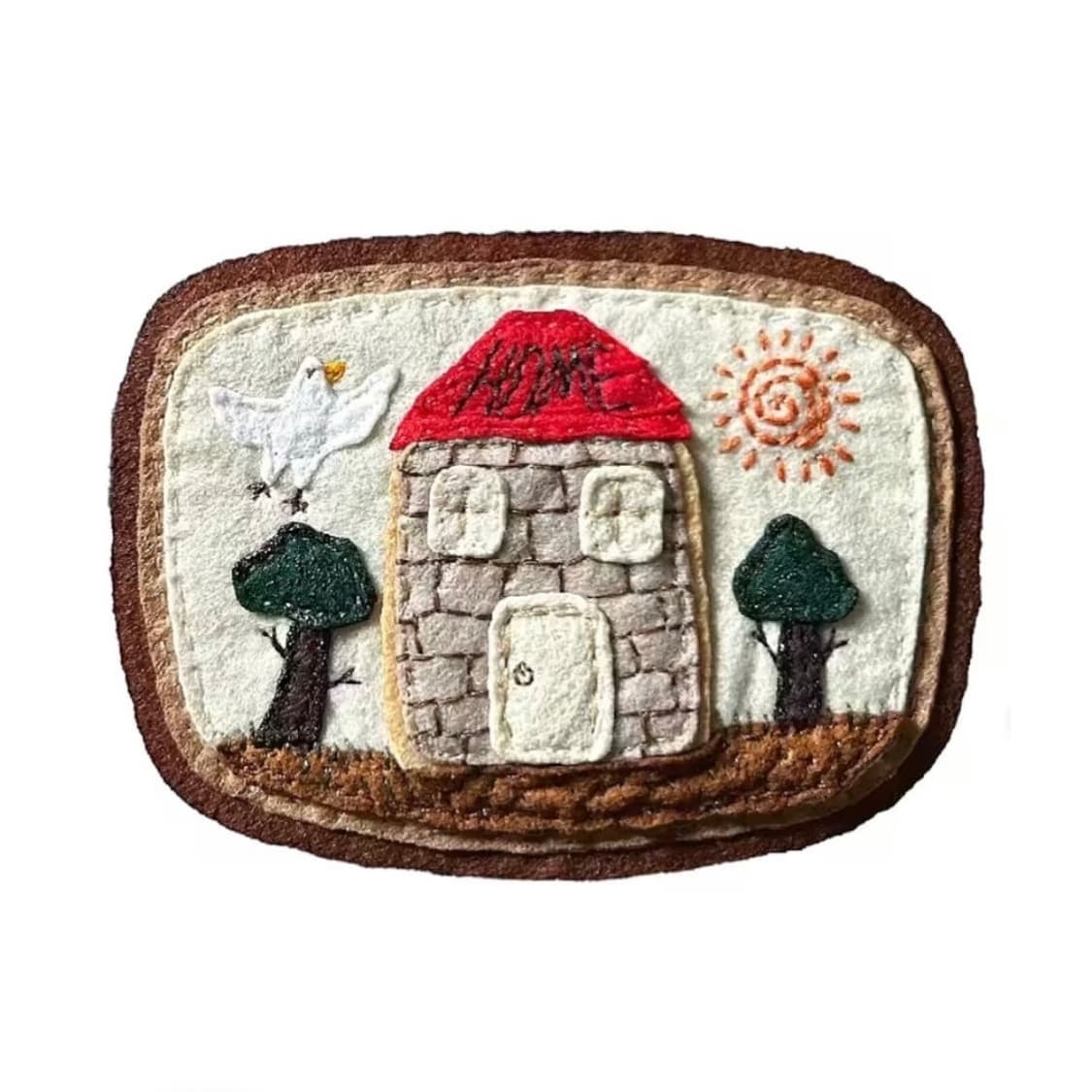 덤브패치스 핸드메이드 하우스 패치 빈티지 5패널 캡 상품이미지3