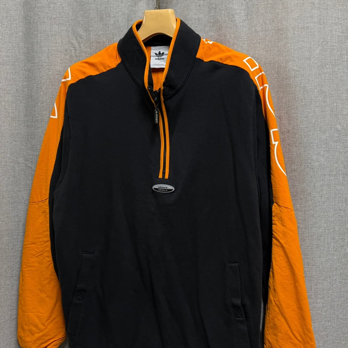 [L] 아디다스 오리지널스 아노락 루즈핏 반집업 맨투맨 상품이미지4