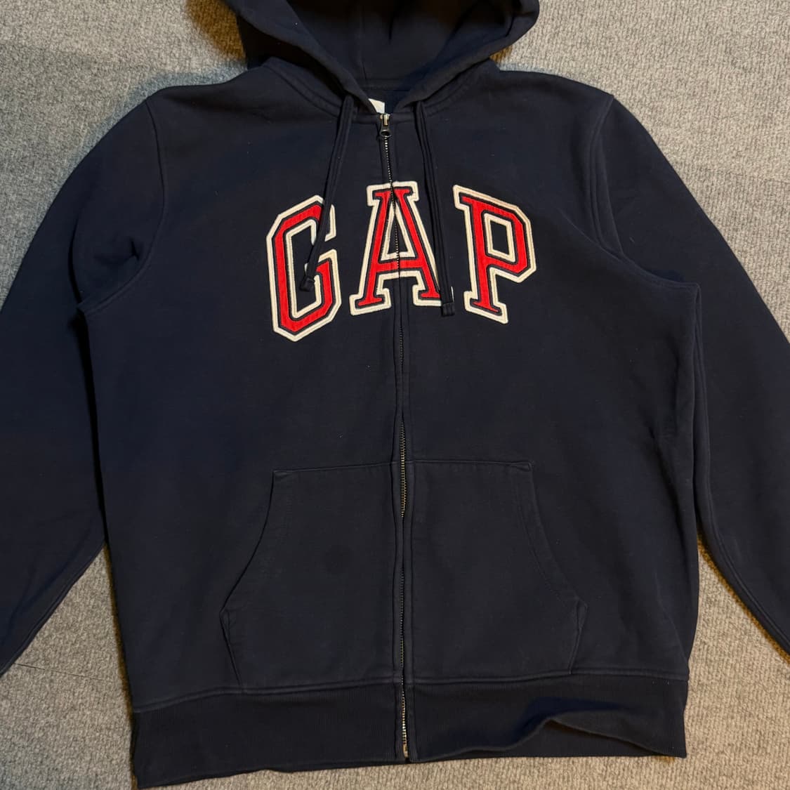 갭 네이비 후드집업 L 상품이미지2