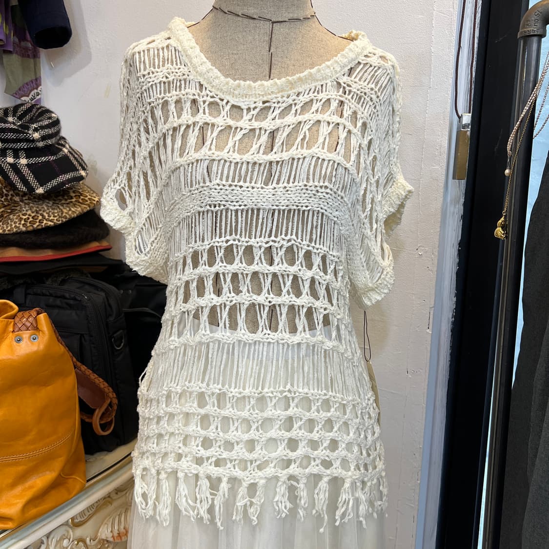 프린지 크로쉐 니트 상품이미지5