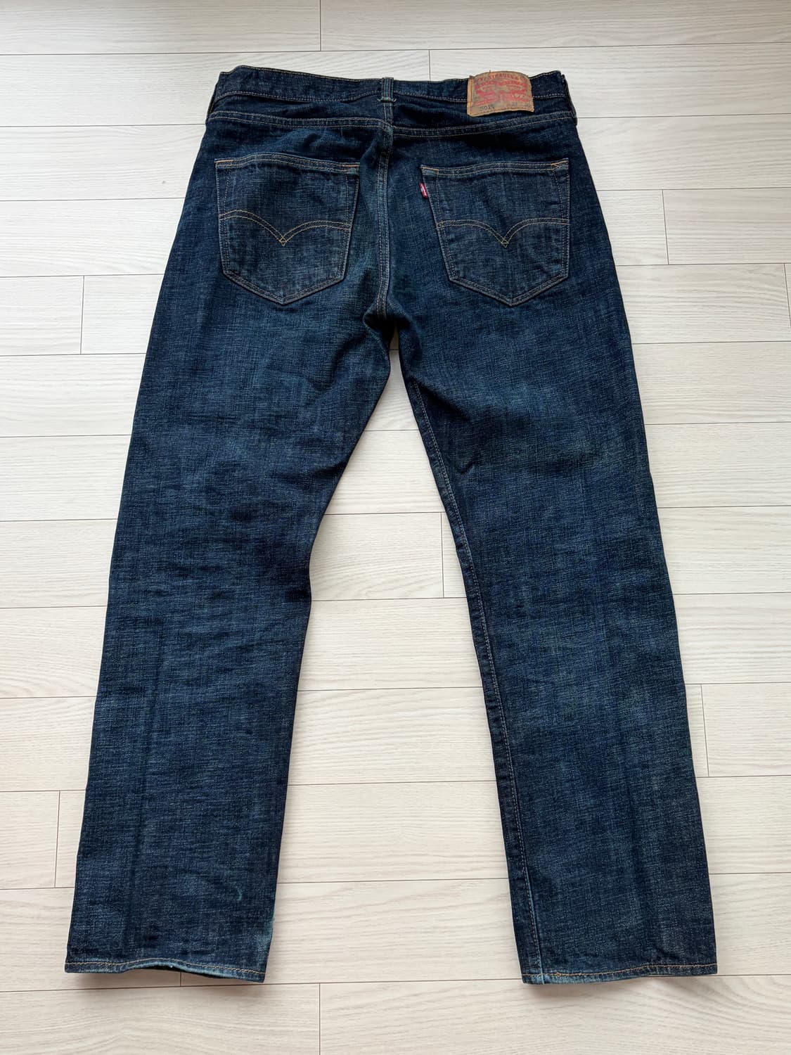 리바이스 501 오리지널 인디고 데님 30 (32x30) 상품이미지3