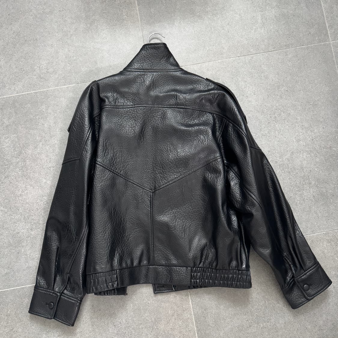 자라 페이크레더 자켓 XL 상품이미지3