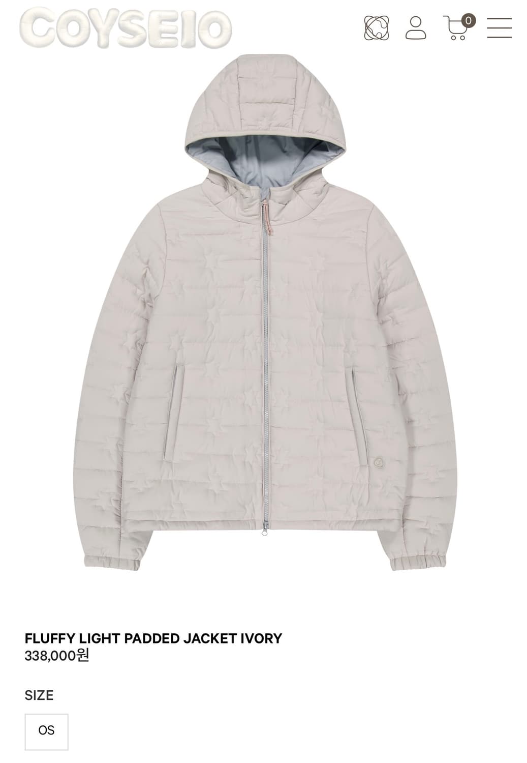 코이세이오 패딩 상품이미지1