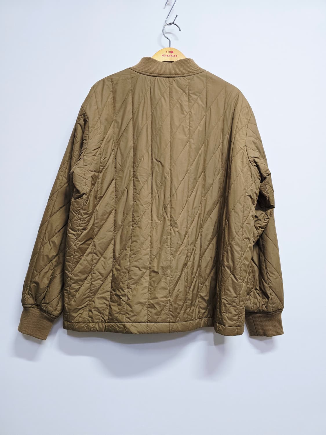 유니클로 다이아 퀼팅 자켓 브라운L 상품이미지4