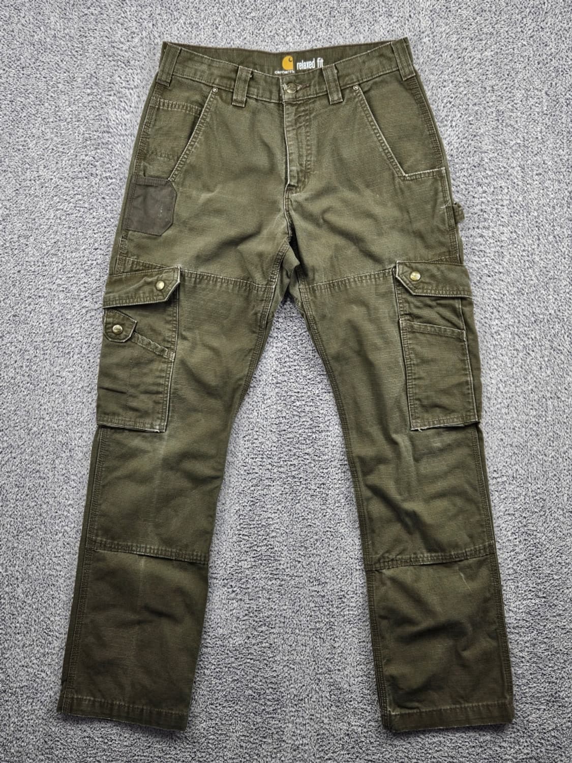 칼하트 립스탑 카고 포켓 워크 팬츠 ( 32X32 추정 ) / 11569 상품이미지1