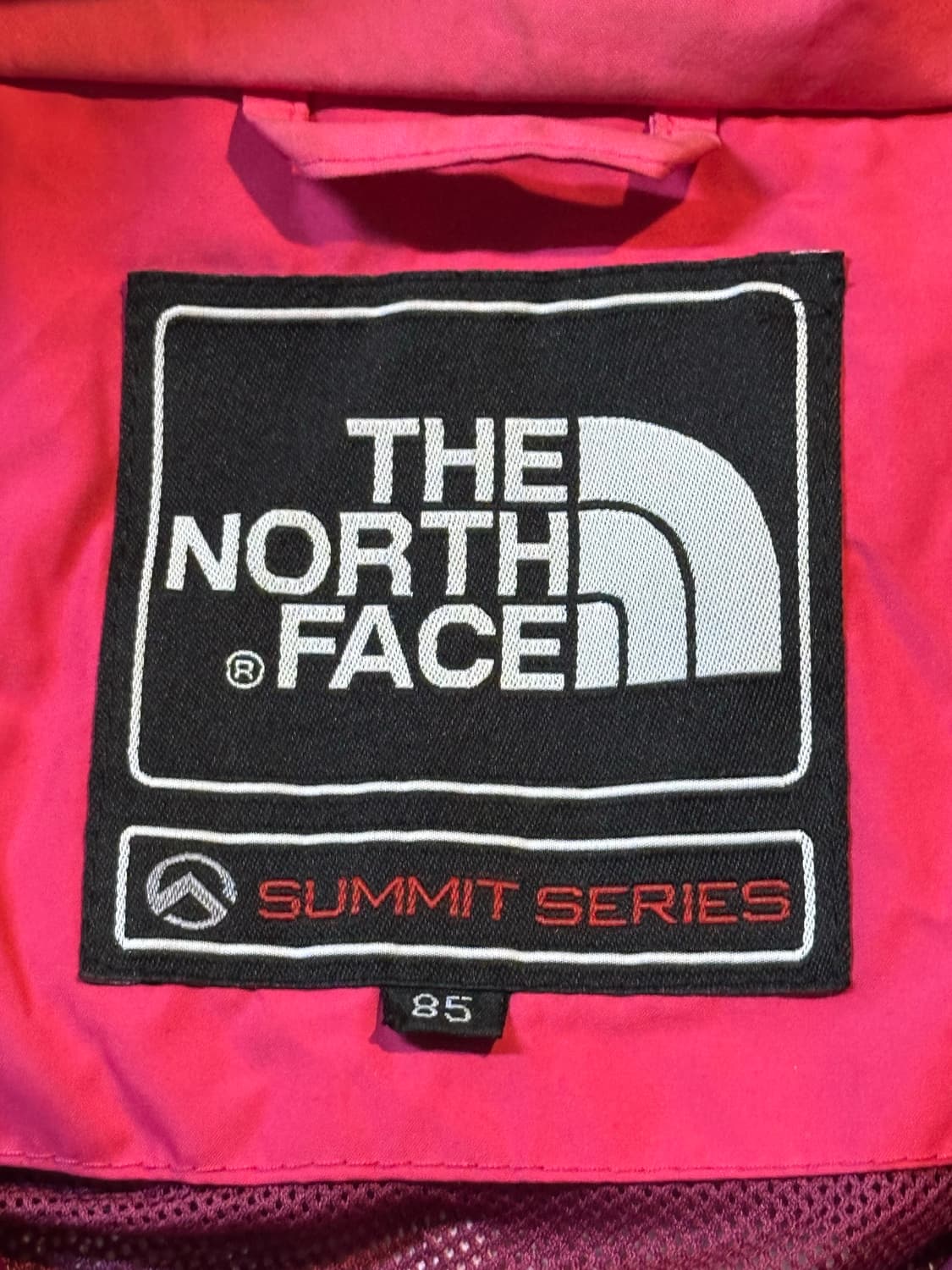 노스페이스 써밋 시리즈 고어텍스 배색 바람막이 자켓 핑크 상품이미지8