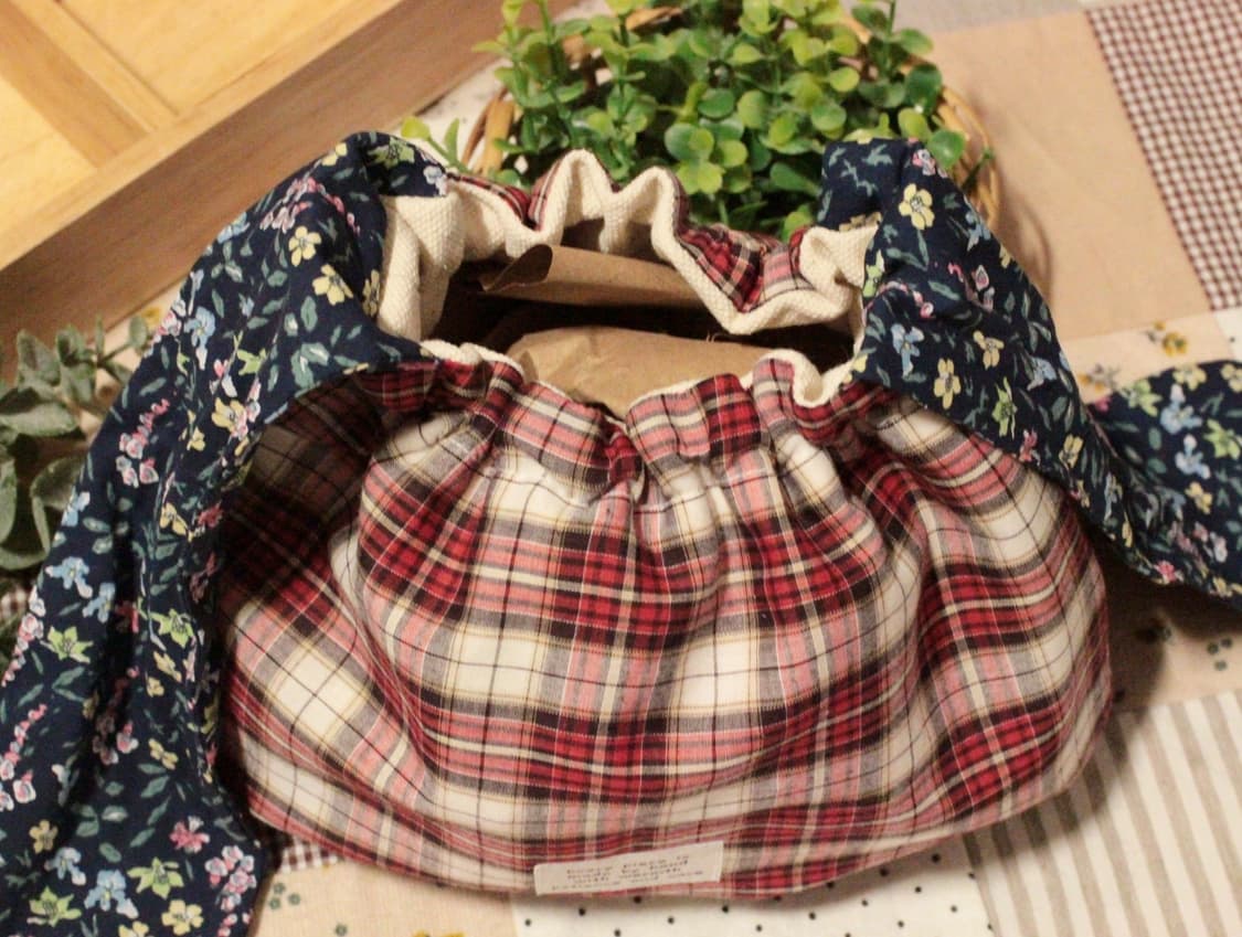 핸드메이드 리본 밴딩 셔링 파우치 상품이미지7