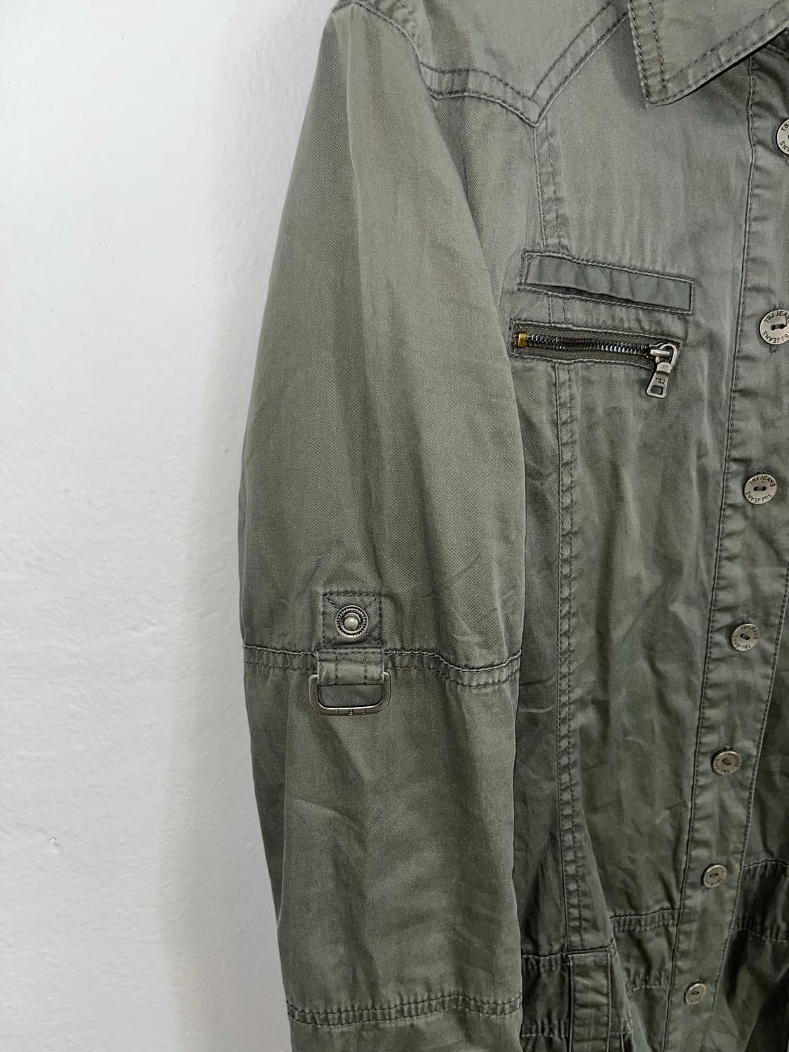 TBJ jeans 그런지 카키 야상 자켓 상품이미지7