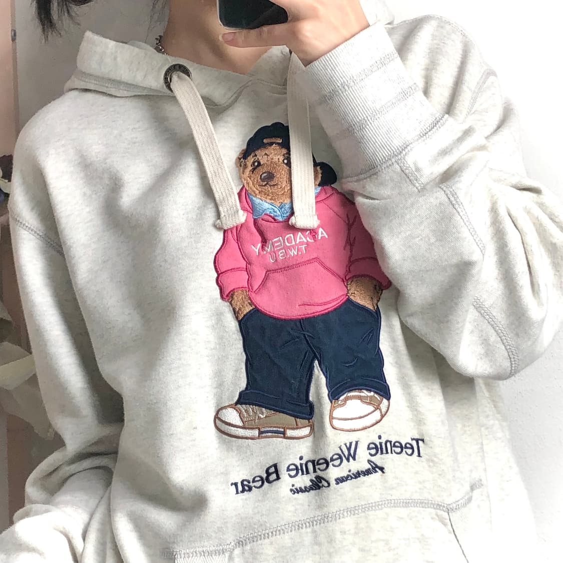 티니위니 대대장 백멜란지 아방 후디 상품이미지3