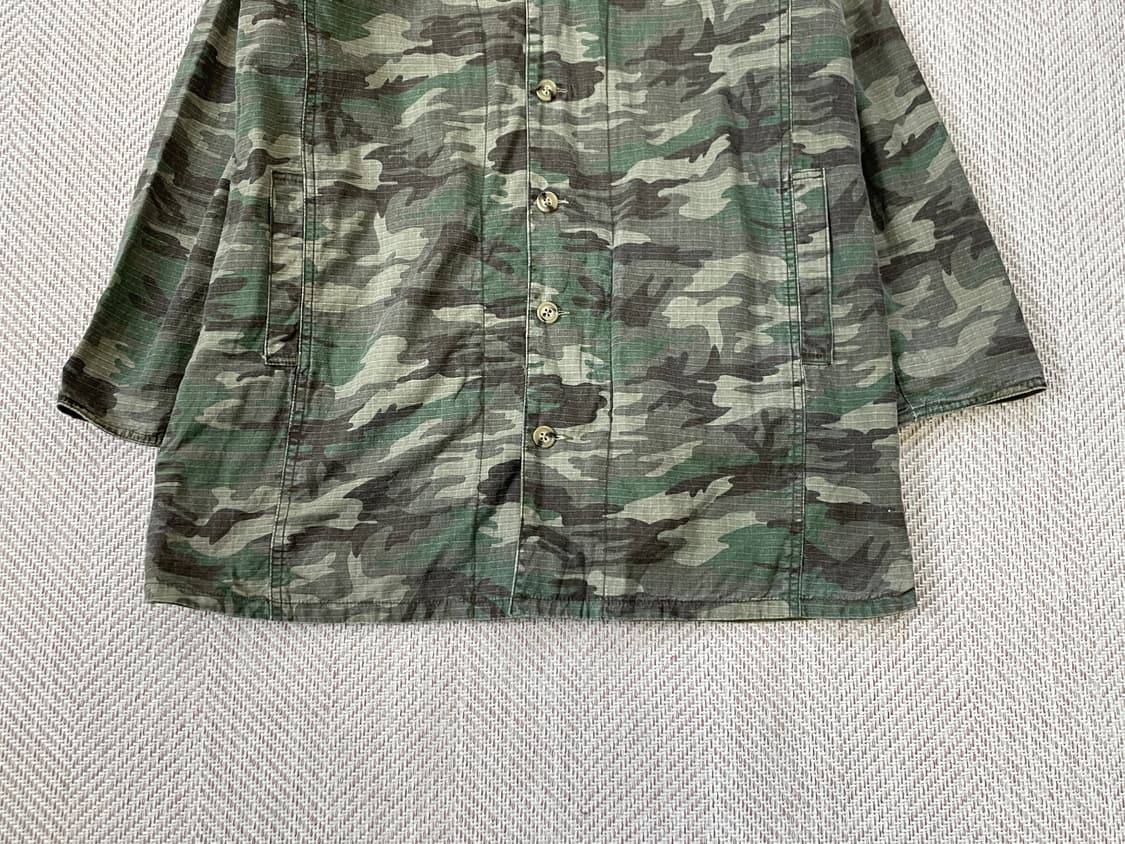 NANEA 립스탁 리버시블 밀리터리 워크 코트 J03366 상품이미지2