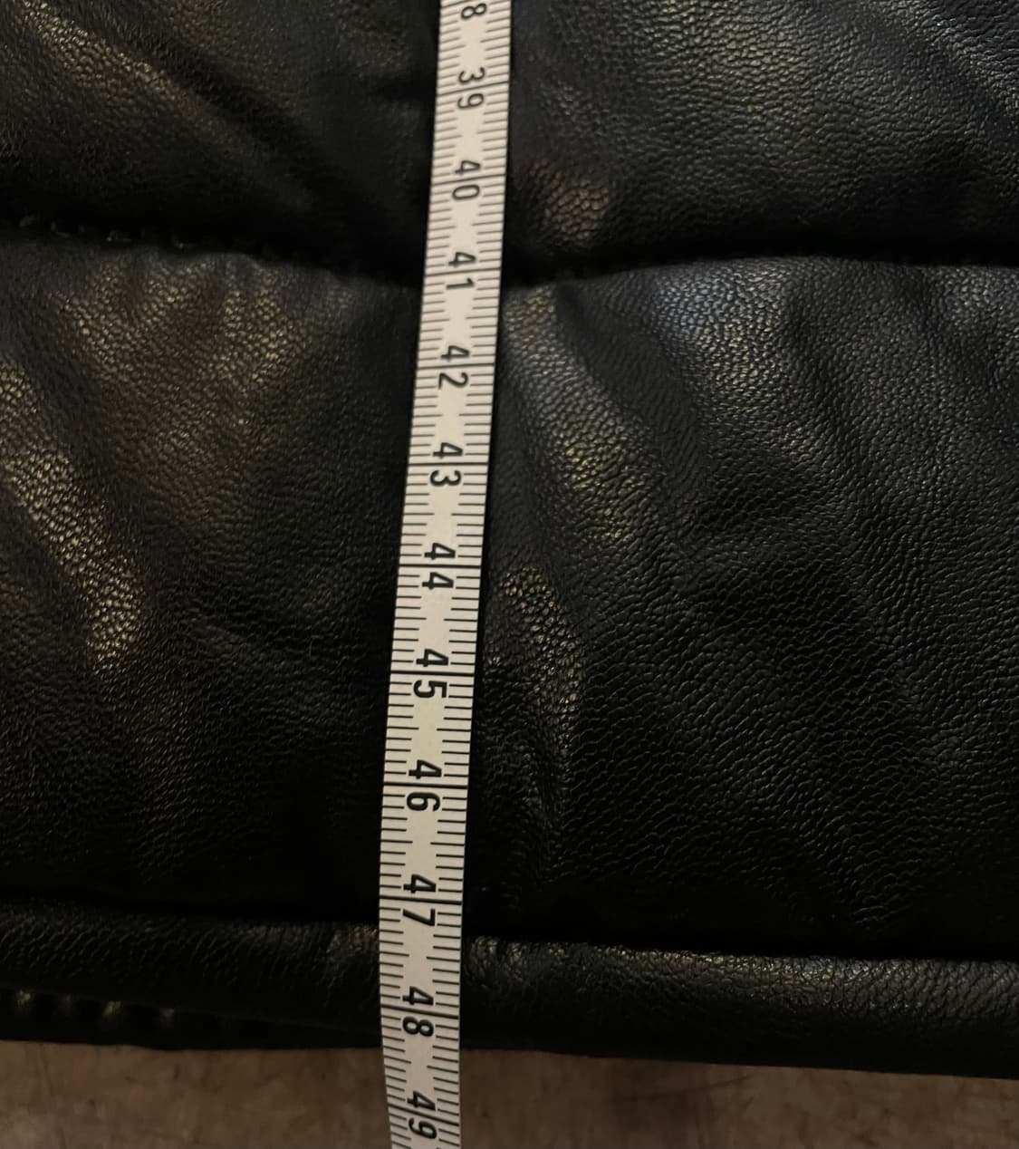 11am 제작 레더퀼팅자켓 인조가죽자켓 숏자켓 크롭자켓 상품이미지6