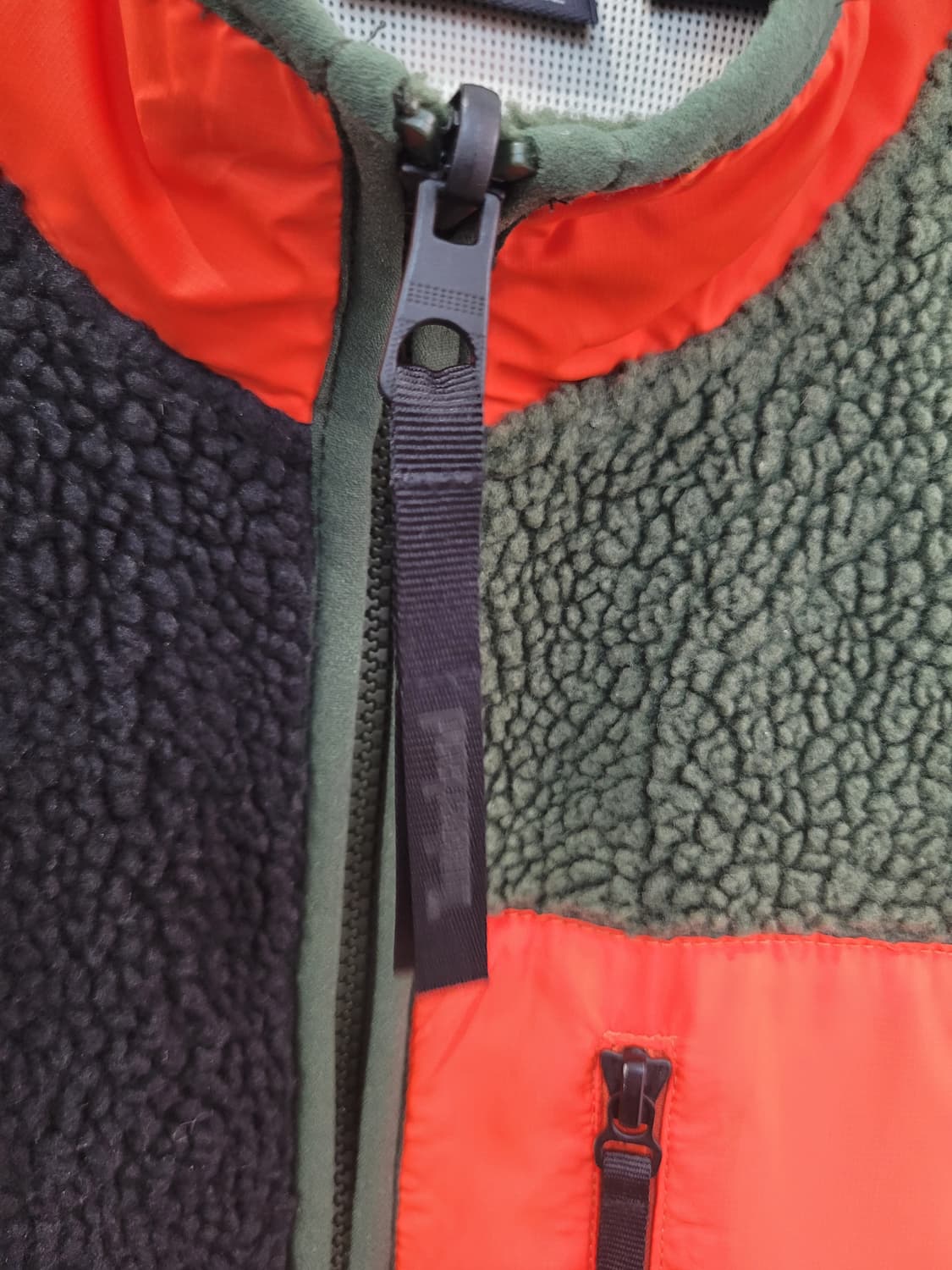 팀버랜드 컬러블록 셰르파 플리스 자켓 L사이즈 상품이미지5