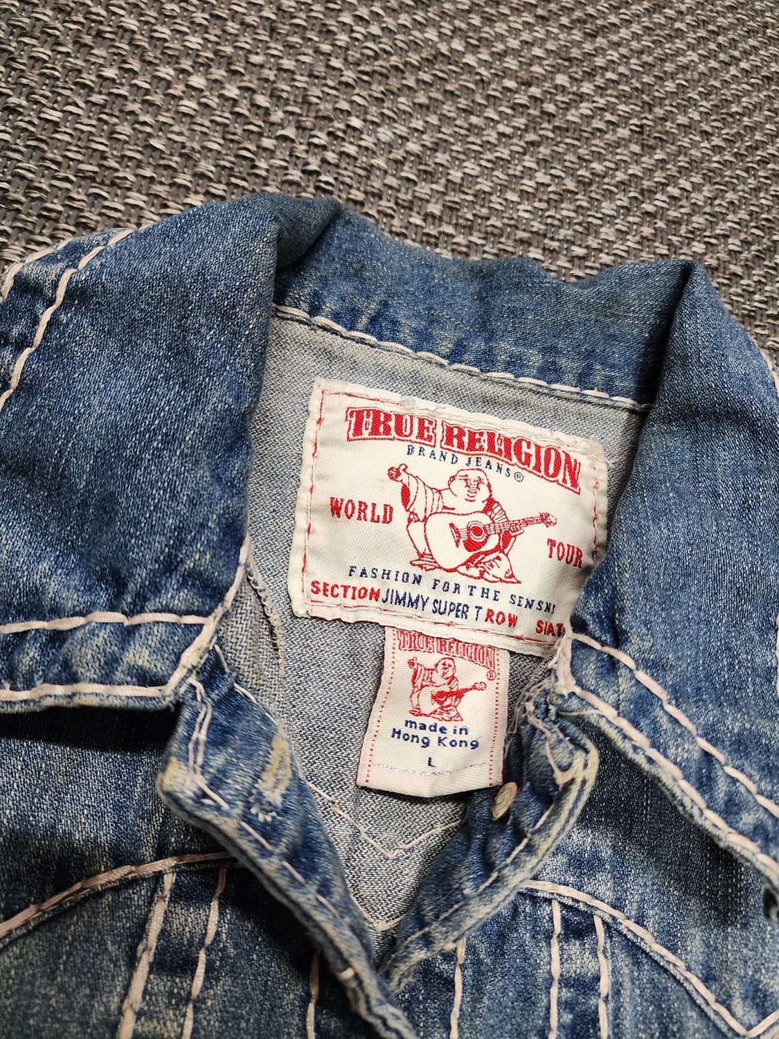 트루릴리젼 데님 지미슈퍼 자켓 L 상품이미지8