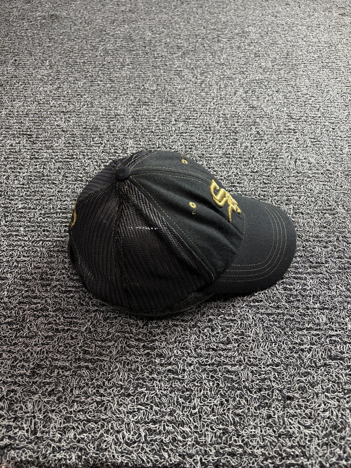 MLB 시카고 화이트삭스 빅로고 블랙 트러커 캡 4232 상품이미지5