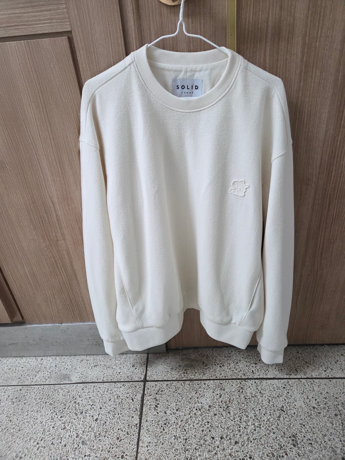 솔리드옴므 자수 맨투맨 50 상품이미지1